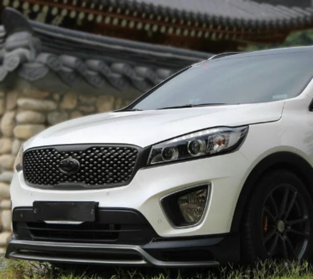 

Подходит для автозапчастей из углеродного волокна 2015, г.в. для KIA Sorento UM ZE, передняя губа типа