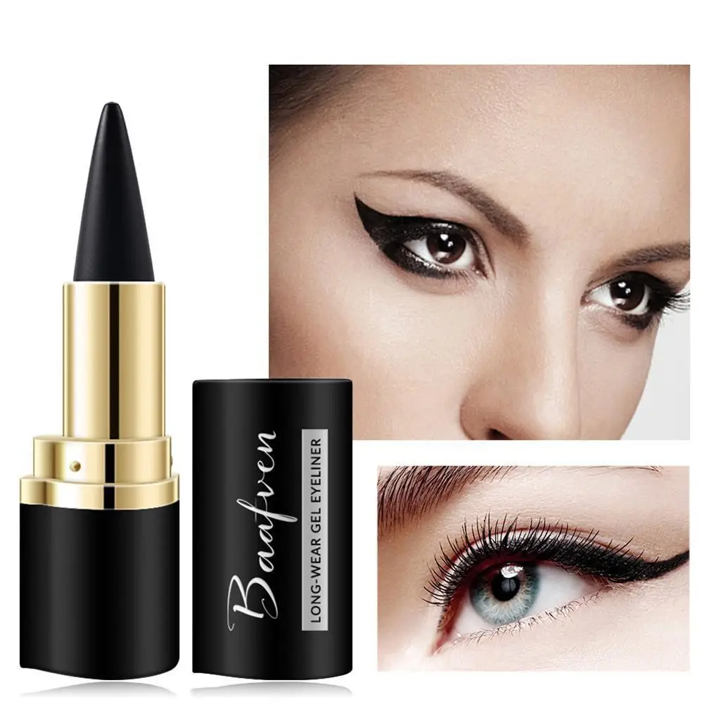 Eyeliner Make-Up Cosmetica Vrouwen Eyeliner Pen Waterdicht Langdurig Sneldrogend Glad Matte Eyeliner Stempel Oog Potlood