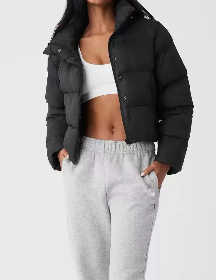 

Faionable ort Puffer Jaet, осенне-зимнее хлопковое пуховое пальто с воротником-стойкой, теплое универсальное классическое женское пальто