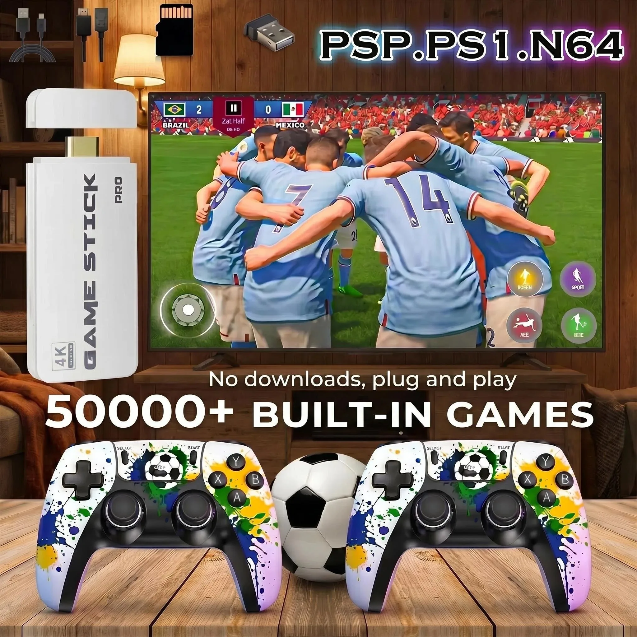 Console de Jogos Retro 4K Plug - Retro Gaming In 2026 avaliação e preço