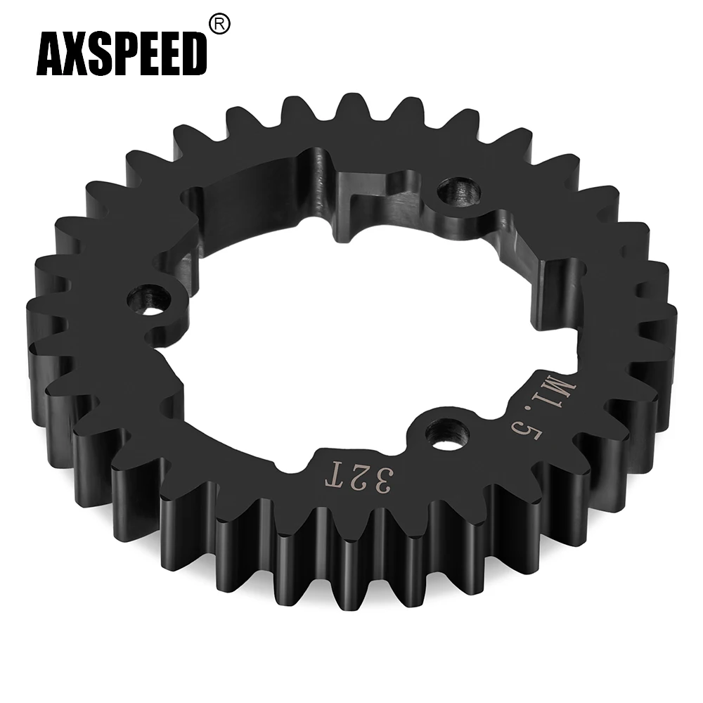 AXSPEED Acciaio M1.5 35T Ingranaggio cilindrico per X-Maxx 1/5 RC Auto Monster Truck Parti di aggiornamento