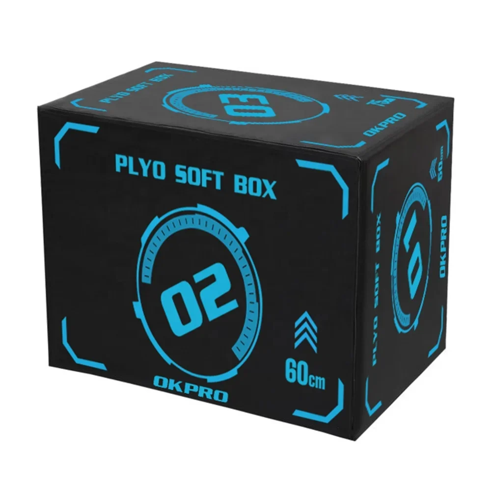 Picture 5: 2026 3-in-1 Adjustable Soft Plyometric Jump Box Gym Strength Training