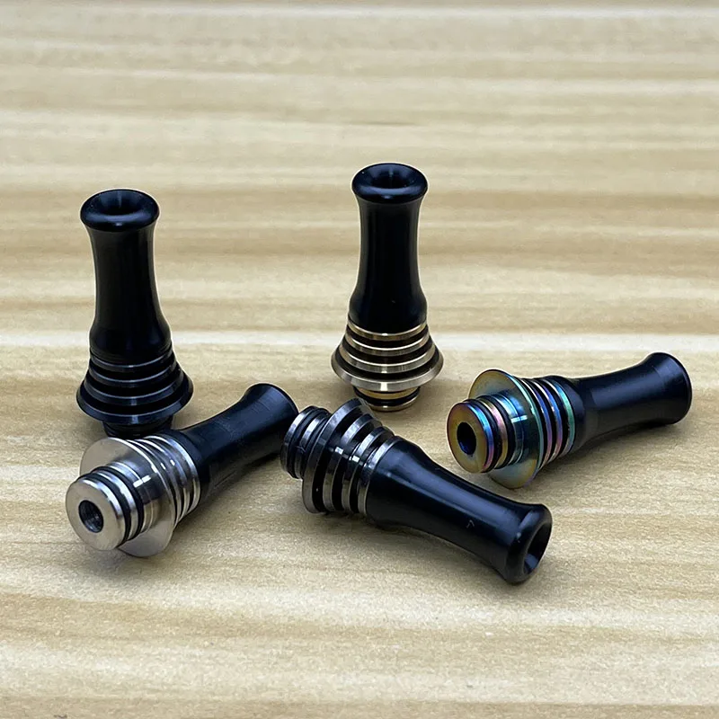 Taste Style Long MTL 510 Drip Tip POM Stainless Steel Heat Resistance 3mm Narrow Bore Mouthpiece Vape Tips For 510 for Berserker