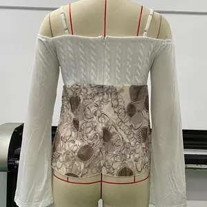 Top y2k lolita topos außerhalb von Cyber Cyber höhere Mangel 12 Hauptverkäufe von Branco Branco - №11