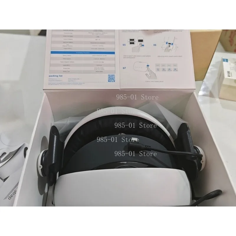 Super Strap VR Accessories Adjustable Head Strap With Head Air Conditioning Hot‑swappable Battery Pack For VR Headset