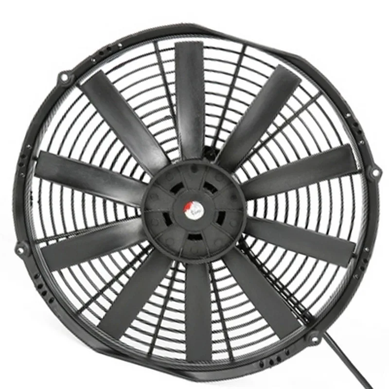 12V 14 Inch Electric Condenser Cooling Fan Universal Fit Street Hot Rod Classic Muscle Car Truck Excavator Harvester
