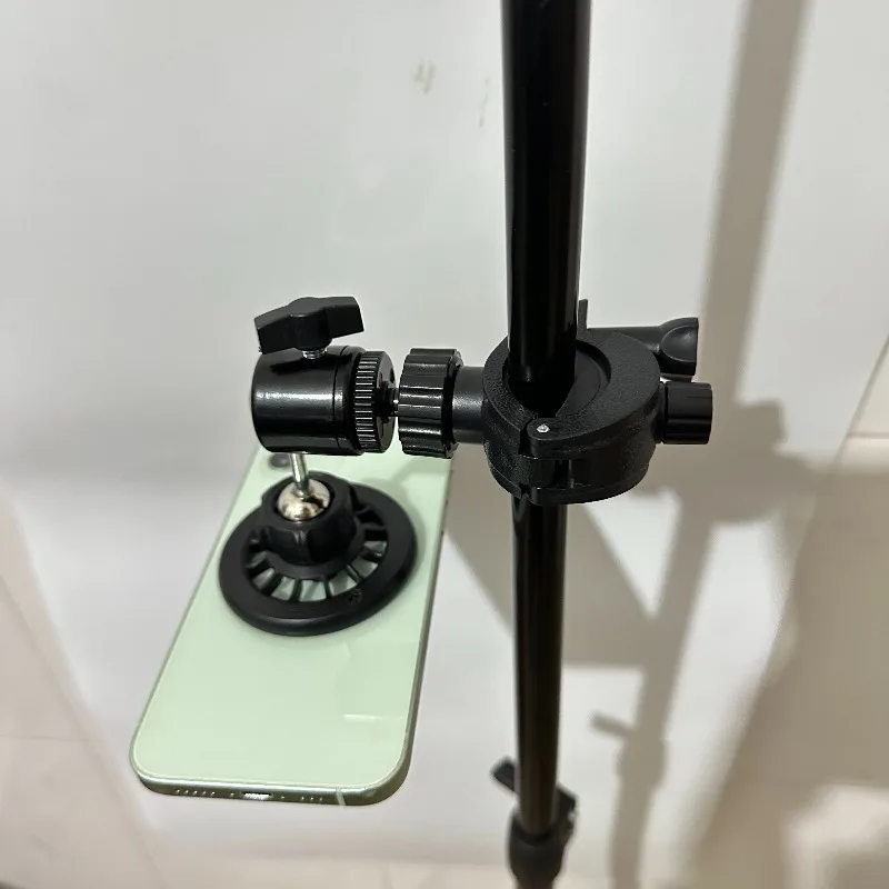 Magnetic Suction Bracket Strong Magnetic Mobile Phone Bracket Tripod Clip Increasing Clip Floor Tripod Increasing Clip