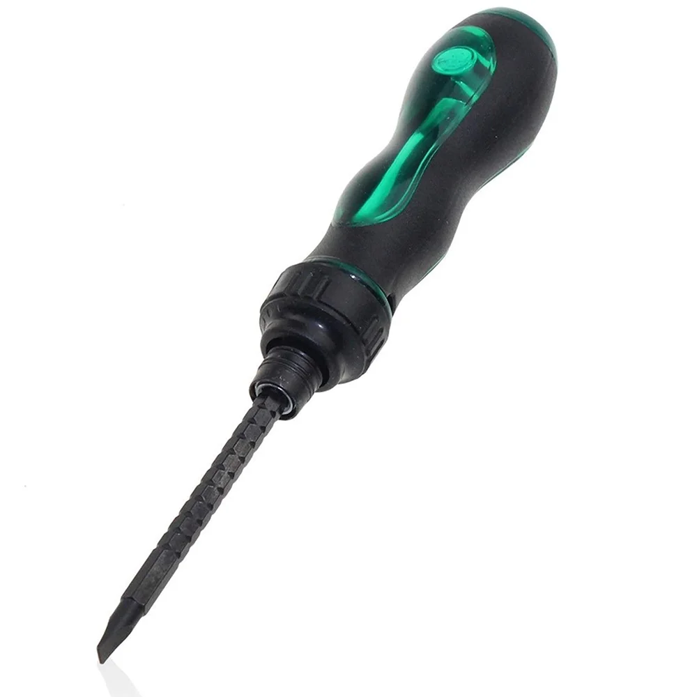 Chave de Fenda Magnética Multifuncional Catraca Telescópica Comprimento Ajustável Cabeça Dupla Phillips Ranhurado Repair Tool