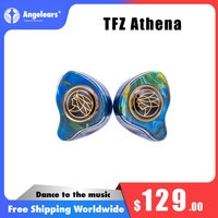 Angelears X  TFZ Athena Edition Dynamic Driver In-ear Earphones Wired earbuds With 3.5mm 0.78 Cable