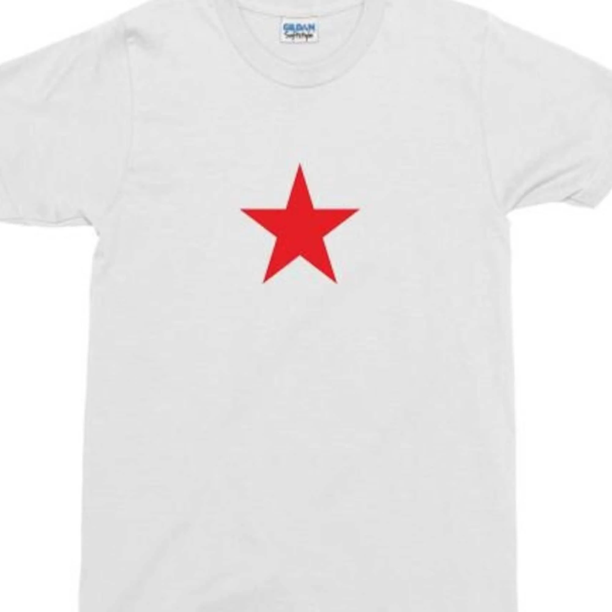 Red Star T Shirt Como Usada Por Sharon, Retro 1960 S Xxl