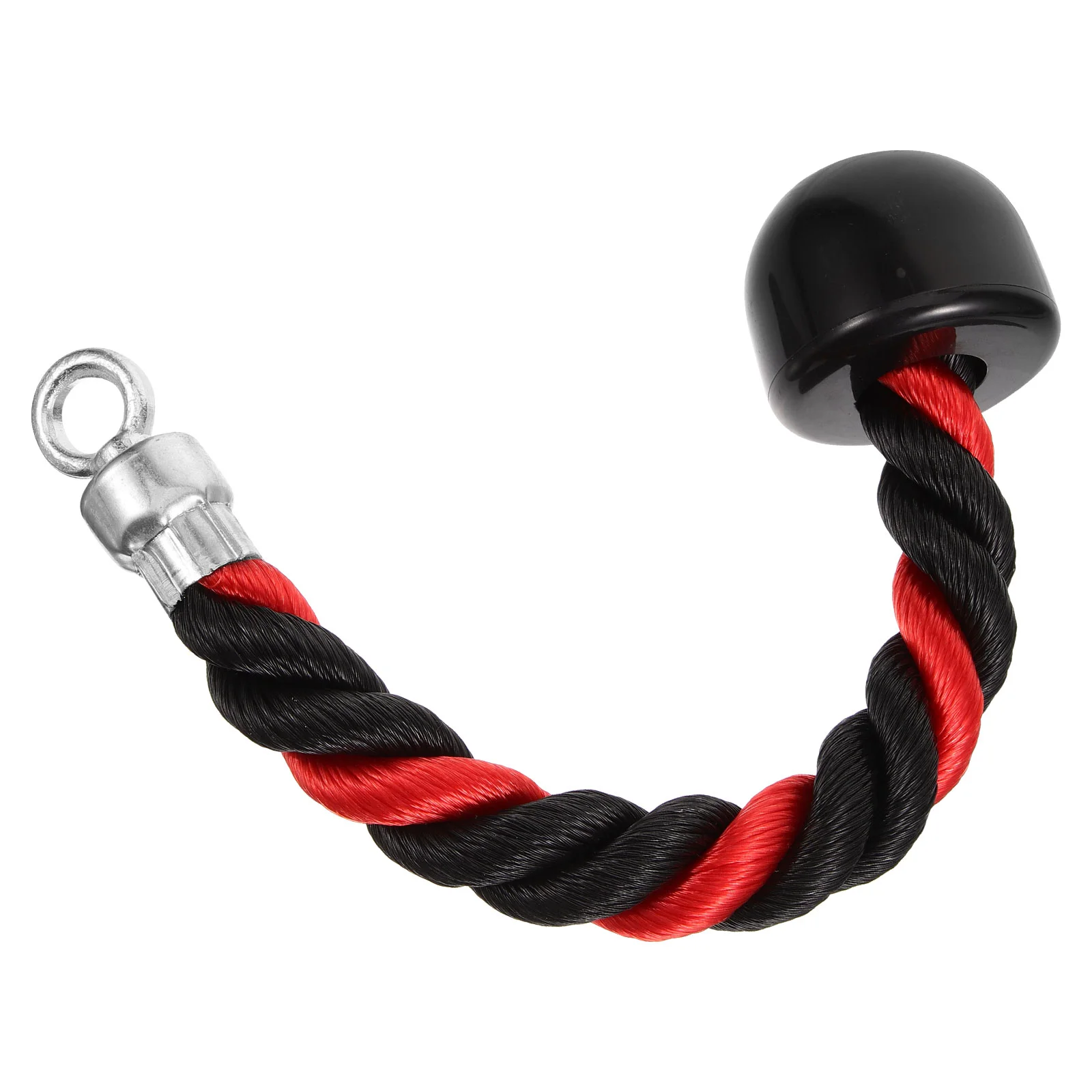 Single End Rope Fitness Pull Nylon Trizeps Training Doppelkopf-Werkzeug Bizeps für Fitnessstudio-Befestigung