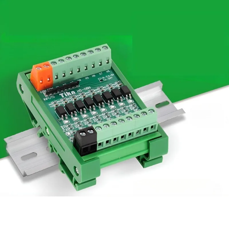 Industrial Control Microcontroller PLC Optocoupler Isolation Module Board NPN/PNP Signal Conversion 5 To 24V4/8/16 Channels