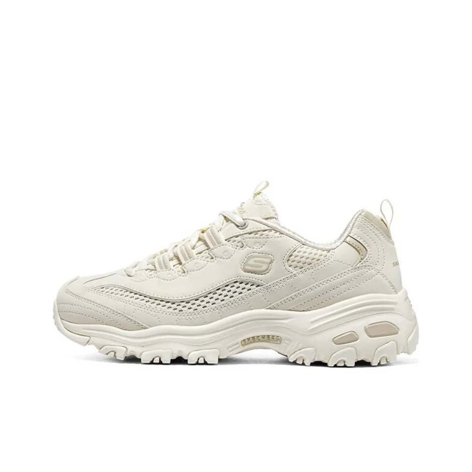 Skechers D'Lites 1.0 Lightweight Low top Chunky Sneakers Women's Ivory 896193-OFWT