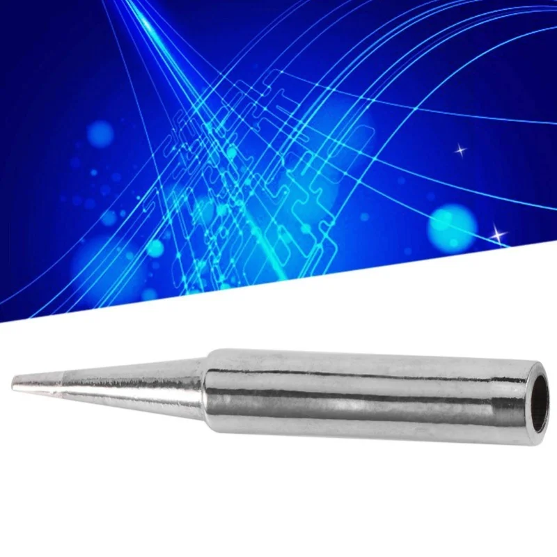 Lead Free Solder Iron Tips 900M-T Soldering Station Tool (10 Tips 1 Retaining Sleeve)