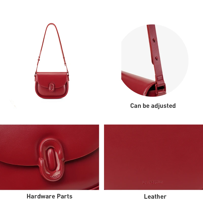 LA festun nuova borsa da donna borsa da sella da pista pendolare una spalla Crossbody femminile minoranza Design borsa da sposa ascellare