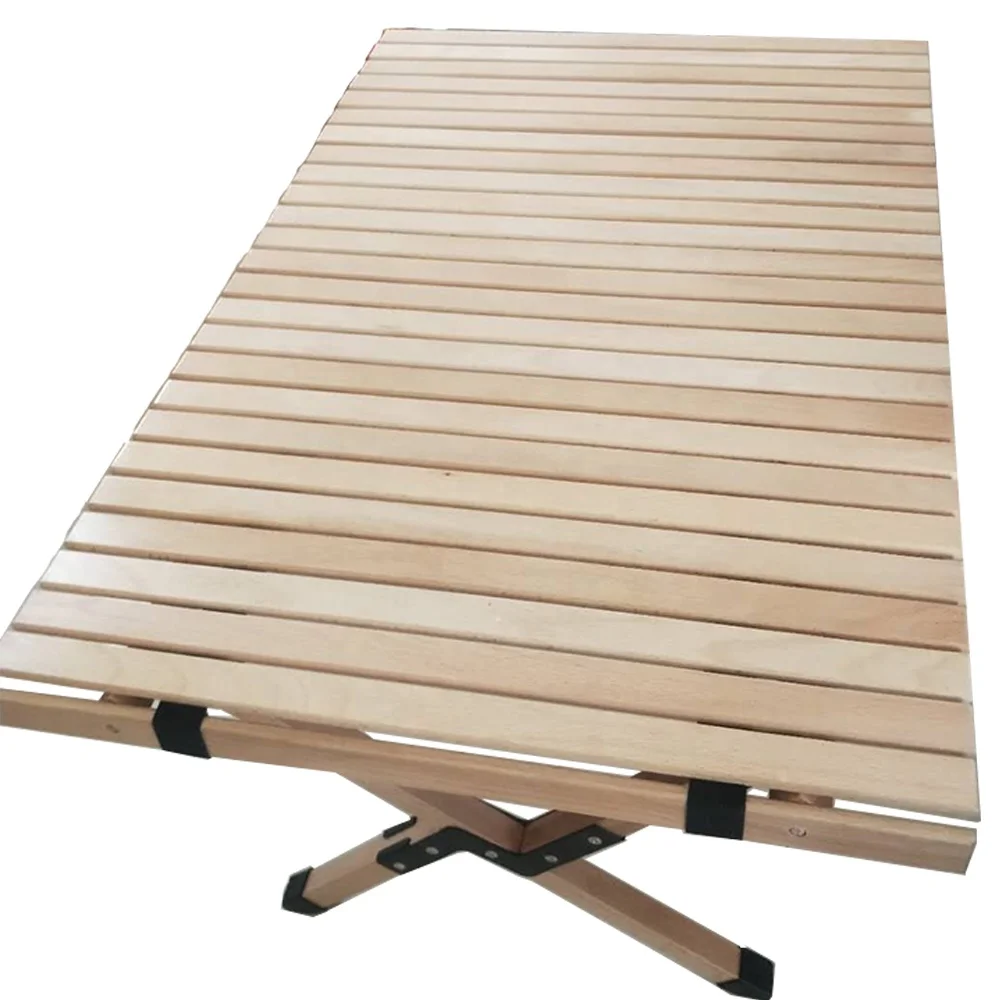 

Wooden Picnic Camping Folding Table Collapsible Coffee Table