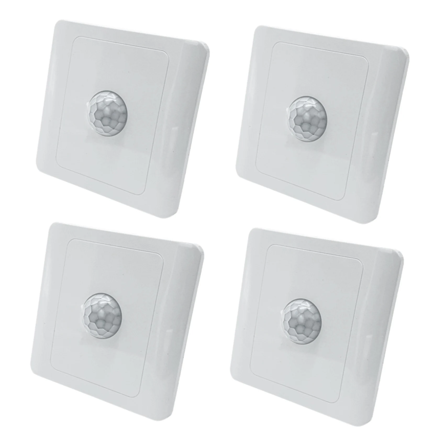 4x-pir-赤外線モーションセンサースイッチ-220v-自動制御-led-ランプ照明スイッチスマートボディ誘導検出器-b12b