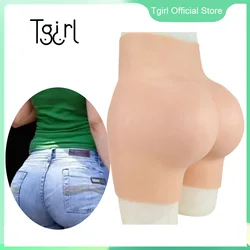 Tgirl Fake Vagina Butt Silicone Female Pussy Panty for Shemale Cosplay Costumes Sissy Crossdresser Drag Queen Hip Enhancer Pant