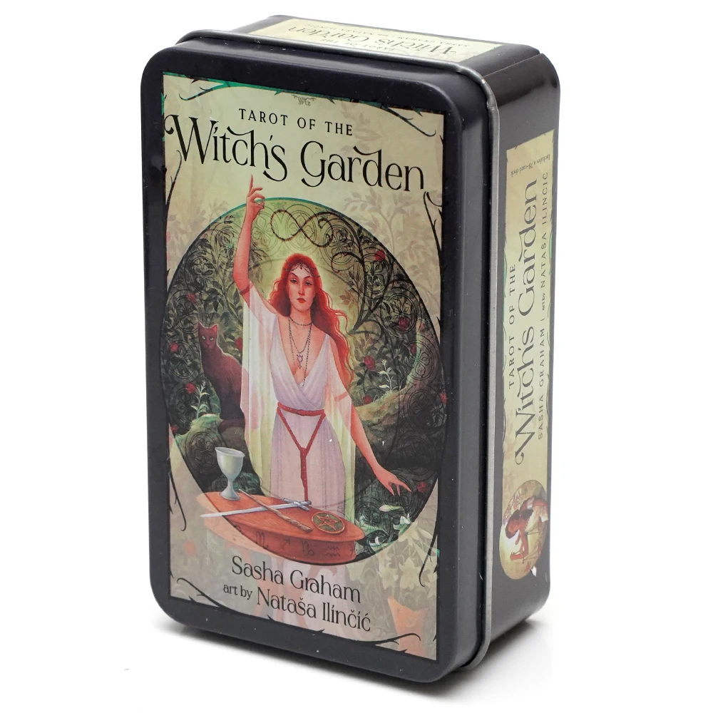 Tarot Garden of Witches 78 cartas clássicas Adivinhação e esoterismo