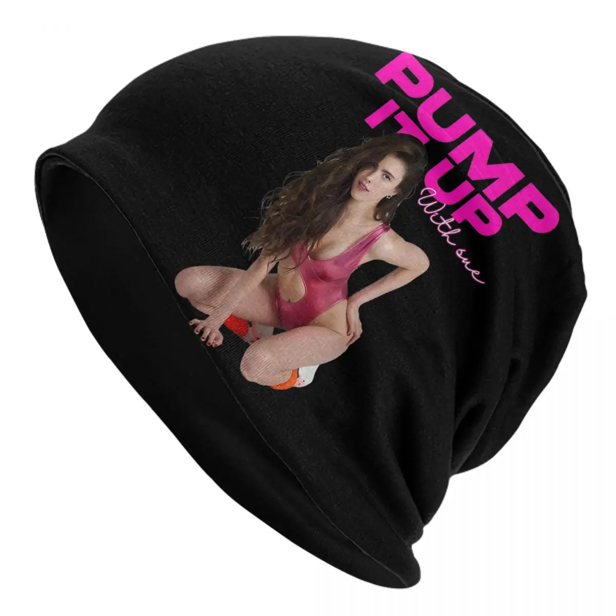 The Substance Pump It Up Cap Margaret Qualley Casual Unisex Outdoor Skullies Beanies Hat Summer Warm Dual-use Bonnet Hats