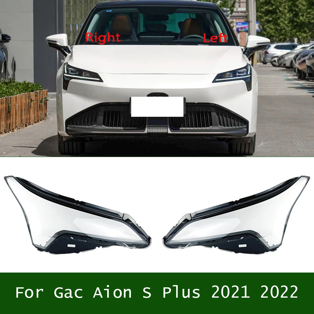 

For Gac Aion S Plus 2021 2022 Headlight CoverTransparent Lampshdade Headlamp Shell Plexiglass Replace Original Lens