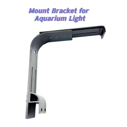 Upgrade Adjustable Height Aquarium Mount Arm Bracket For Aquaknight V1 V3 Led Light  Aquarium Thickness 10-20mm Fish Planted Tan