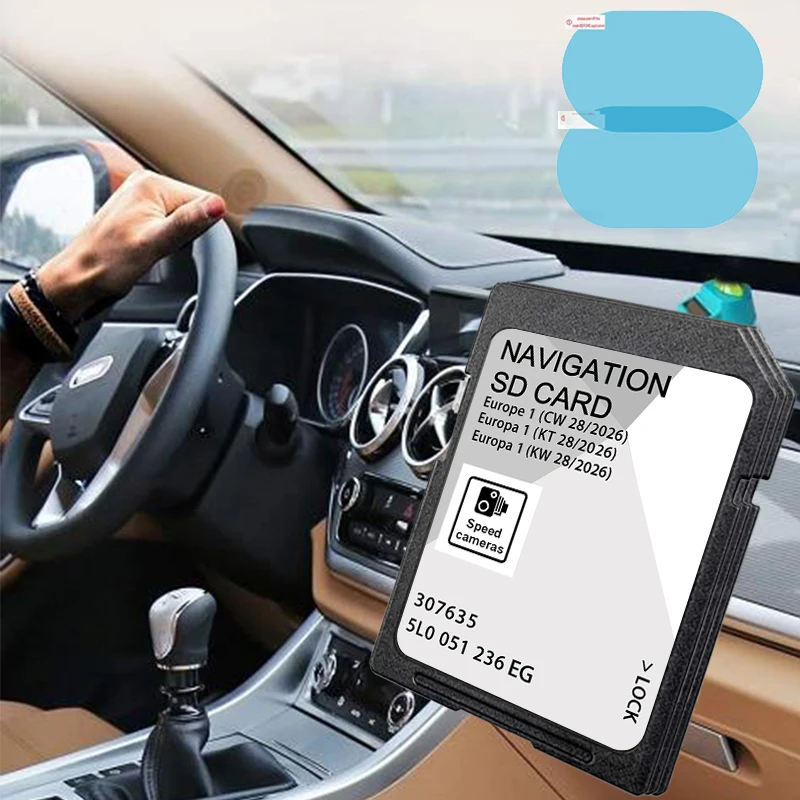 

32GB 2026 Discover Media2 Navigation MIB2 for Skoda Octavia Superb Fabia Rapid Yeti Car 5L0051236EG Sat Nav SD GPS Card