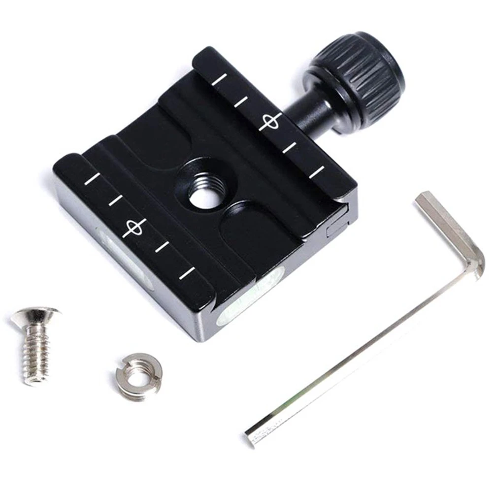 Алюминиевая БЫСТРОРАЗЪЕМНАЯ пластина, 1 комплект, 50 мм, стандартная БЫСТРОРАЗЪЕМНАЯ пластина стандарта Arca Swiss QR