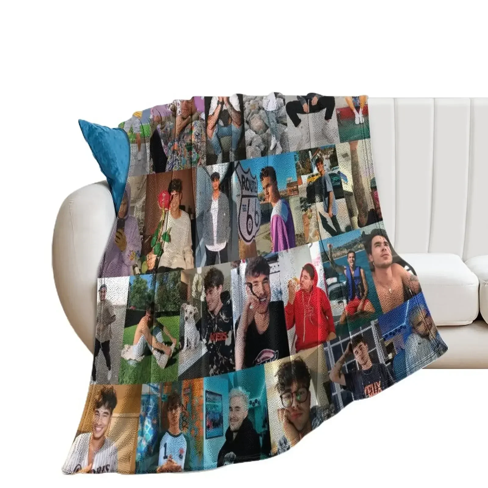 Kian Lawley Throw Blanket Bed linens Sofa Throw Blankets