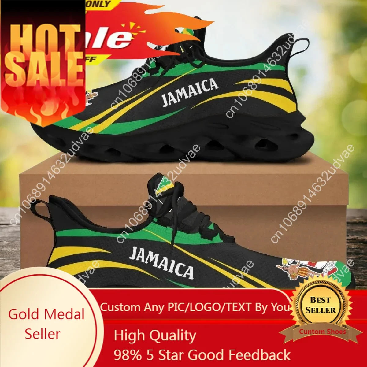 

Jamaica Flag Shoes For Men 2023 Blade Running Casual Sneaker Breathable Footwear Custom Design Trainer Male Zapatos Para Hombres