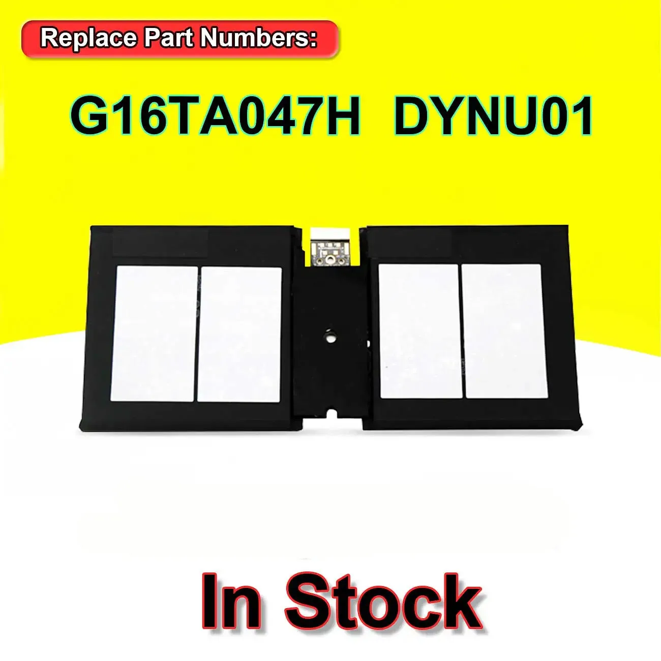 7.66V 26.81Wh DYNU01 G16TA047H Laptop Battery For Microsoft Surface Go 2 1901 1926 Series Tablet Batteries 3500mAh Rechargeable