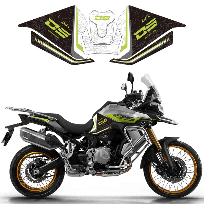 

For VOGE DSX 900 DSX900 Valico Fuel Tank Sticker Motorcycle Body Stickers 3M Frosted Waterproof and Scratch-resistant Decals