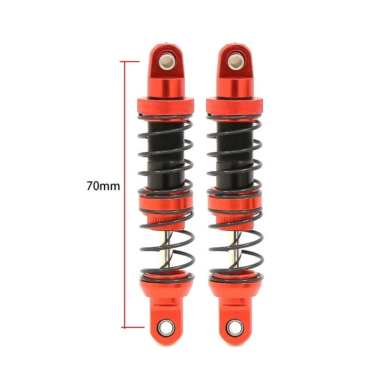 Hot metal 2/4PCS 70/80/90/100/110/120mm Shock Absorber Damper For 1/10 RC Crawler Axial SCX10 90046 AXI231017 Traxxas TRX-4 D90