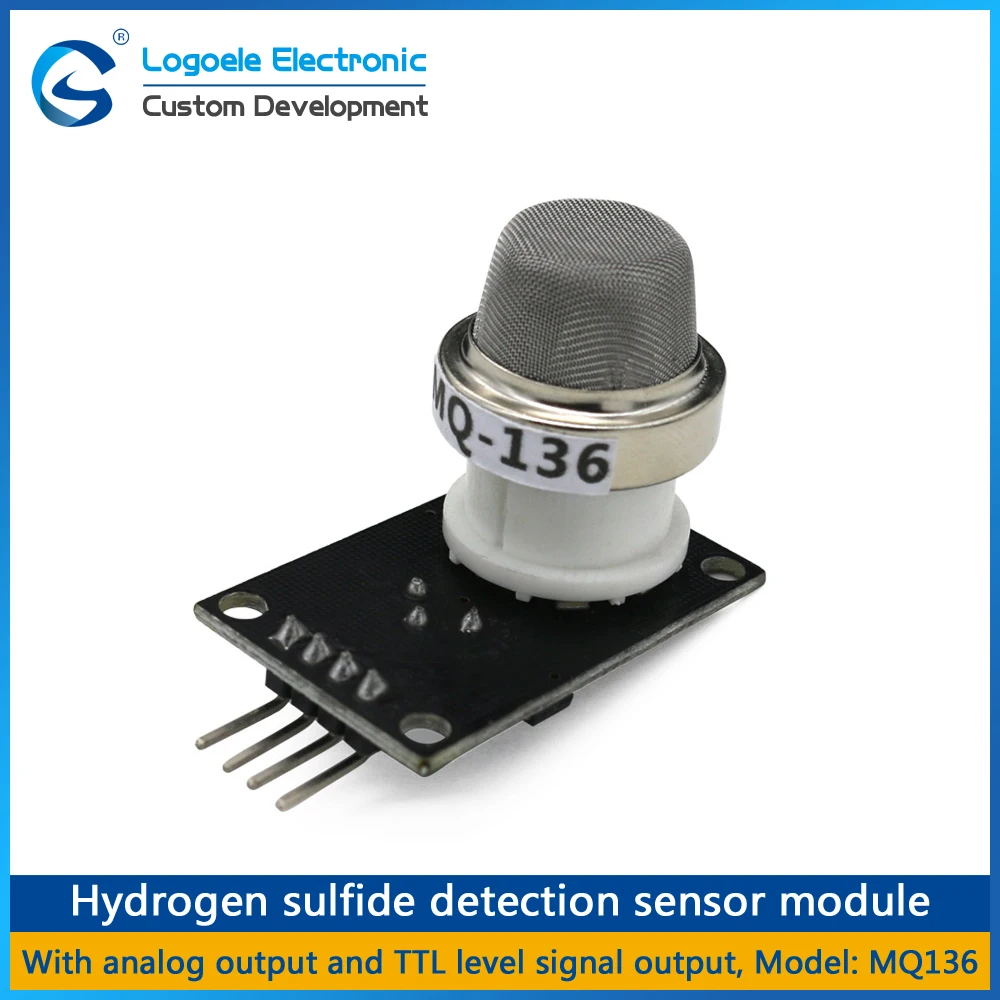 OEM ODM  200ppm DC 5V TTL Analog output hydrogen sulfide module mq136 h2s gas sensor  detector