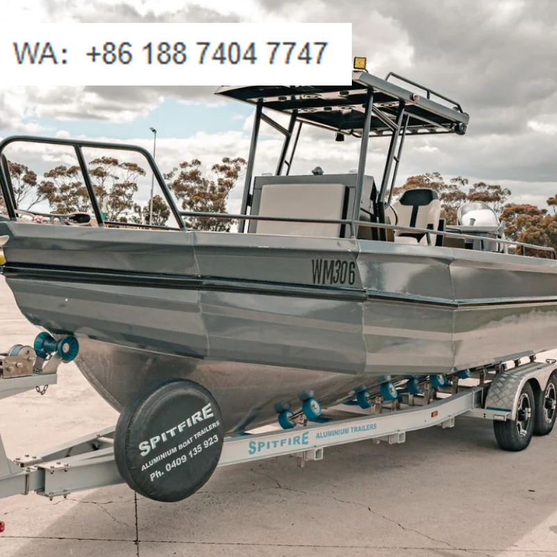 7.5m 25ft EasyCraft Center Console Aluminum Fishing Leisure Speed Sport Boat