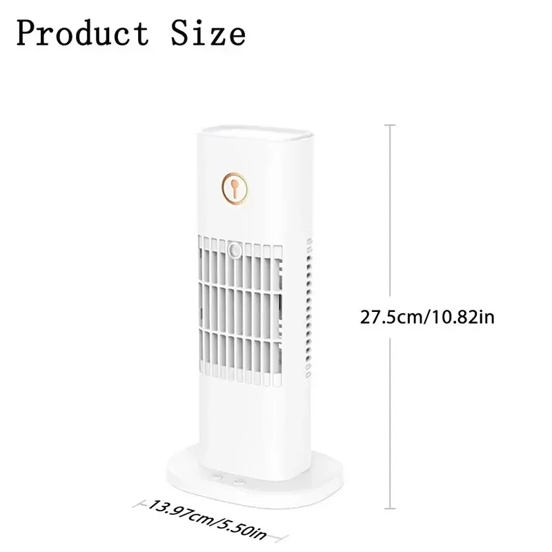 USB Spray Type Water Cooling Fan Desktop Air Cooler Freestanding For Room Portable Mini Fan