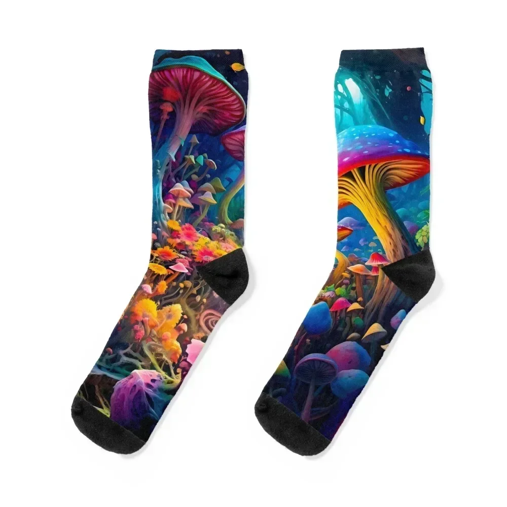

Luminescent Journey Socks loose kawaii Stockings compression heated Women's Socks Men's