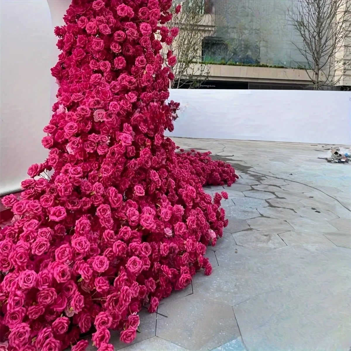 

10 件 Artificial Rose Flower Realistic 25.59in Silk Roses with Stem Bouquet of Flowers Plastic Flowers Real Looking