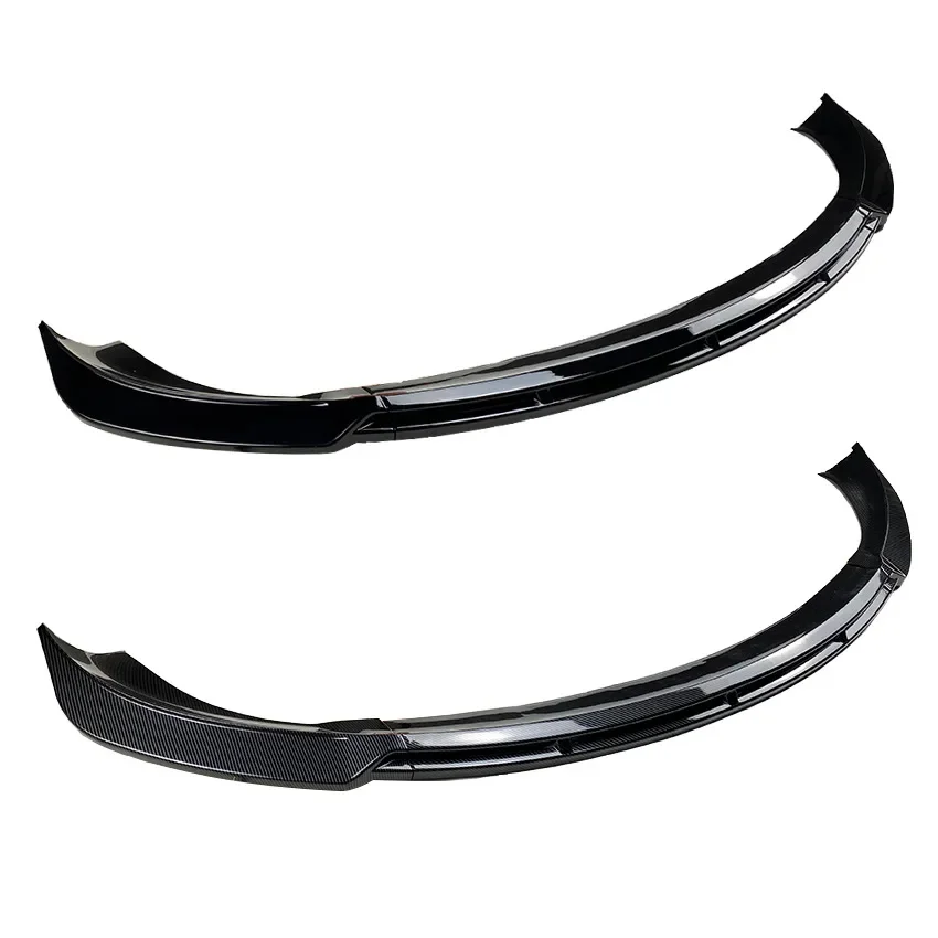 For Tesla Model 3 2017 To Up Maxton Style Front Bumper Lip Cover Splitter Canards Body Kit Spoiler Diffuser Tuning Auto Parts