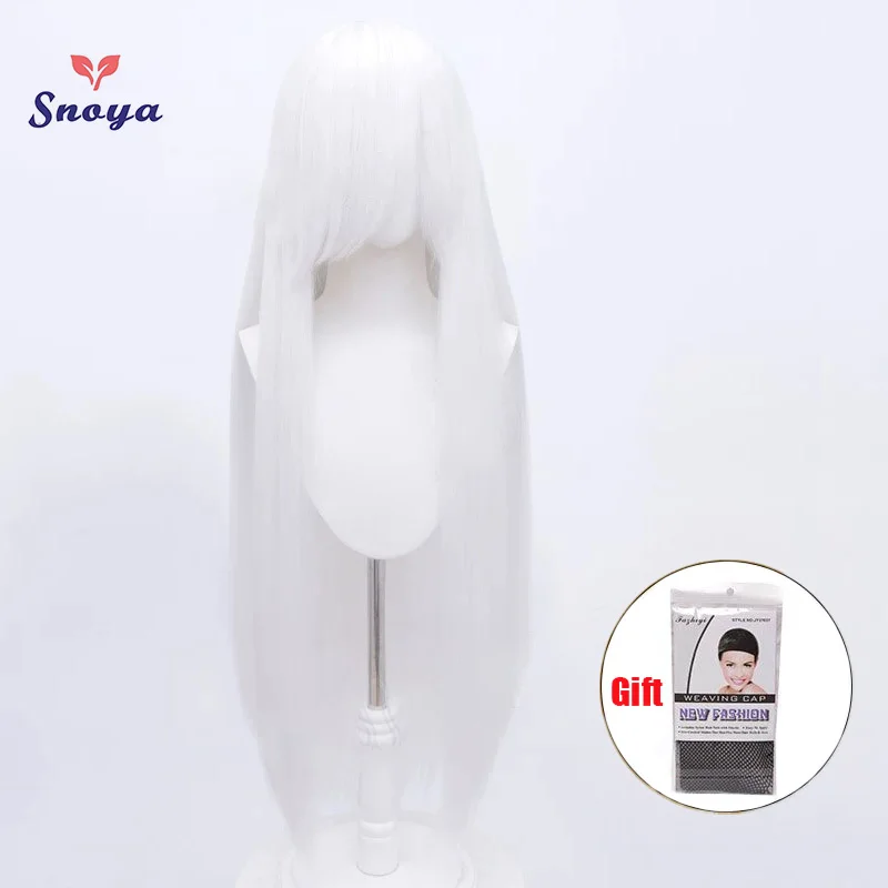 Snoya 100cm Synthetische Flauschige Corn Perm Cosplay Perücke Rosa Rot Blau Lila Anime Party Lange Perücke für Frauen