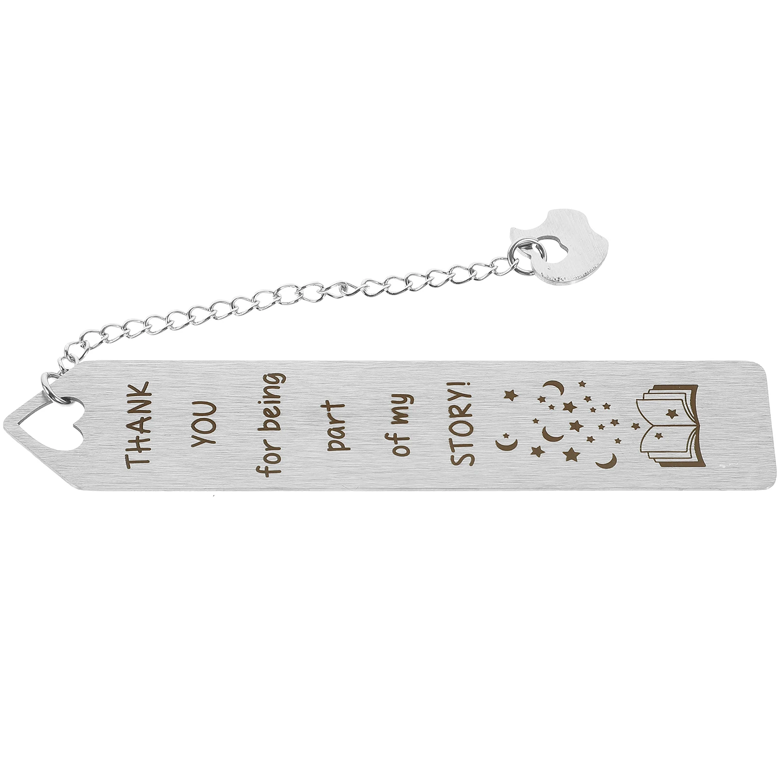 Stainless Steel Bookmark Creative Bookmarks Funny Bookmarks Metal Students Reader Gifts Compact Lightweight Thin Design Easy