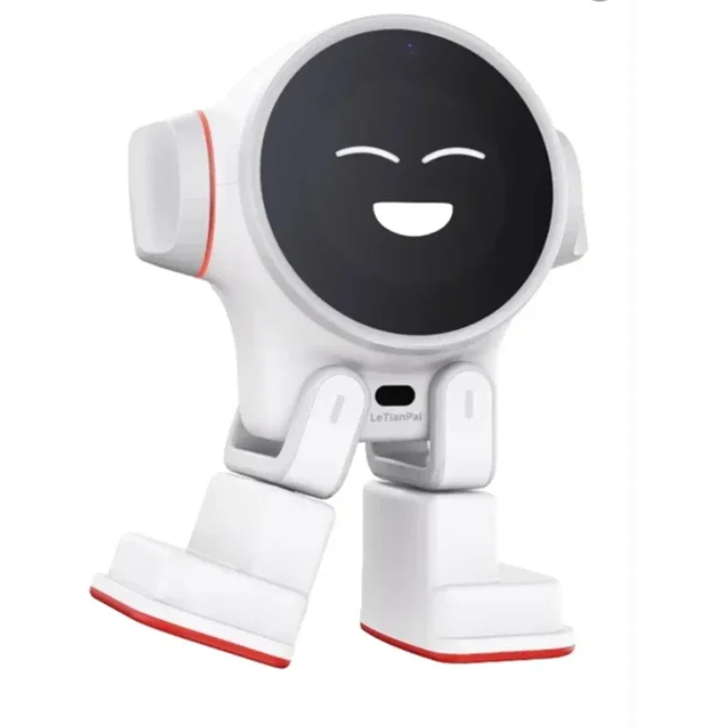 

Hot sell robot intelligent AI robot with power station LeTianPai robot accompany dest toy