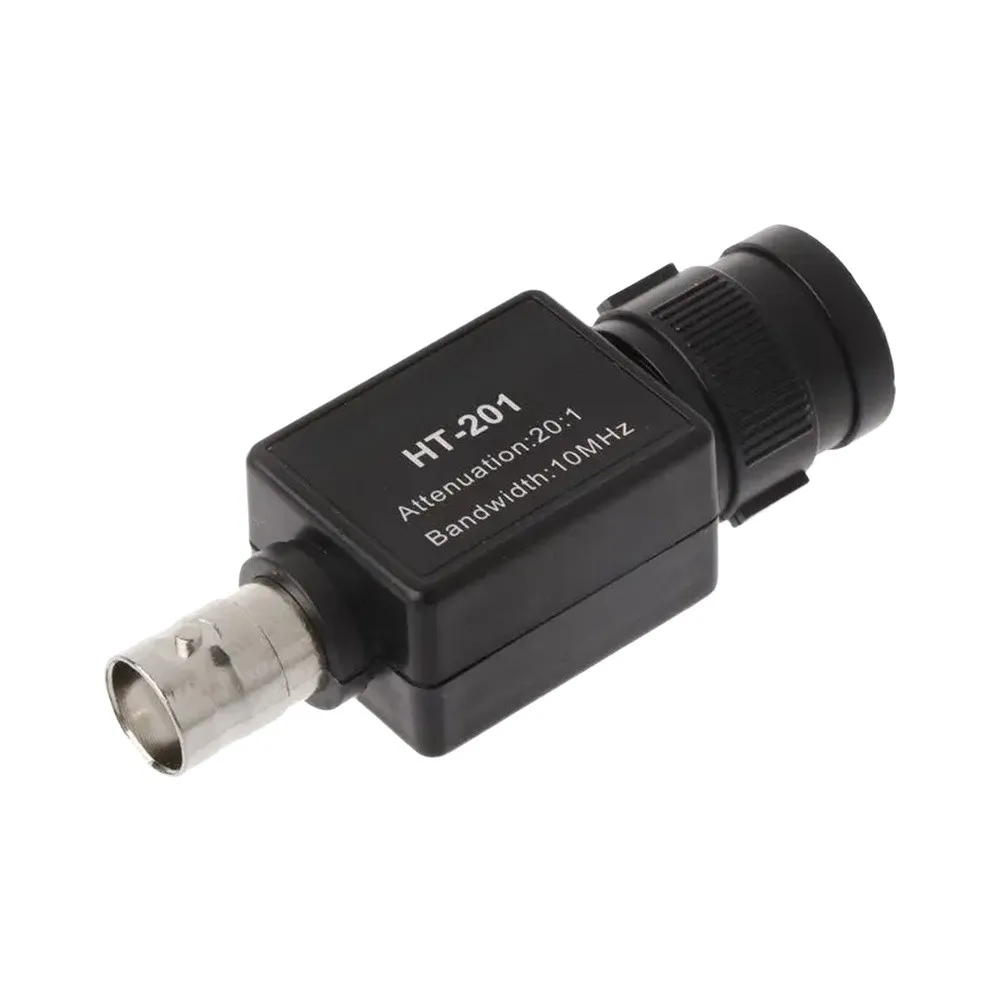 20:1 Voltage Attenuator For HT201 for Oscilloscope Input Conditioning and Safe Measurement of Elevated Voltage Signals