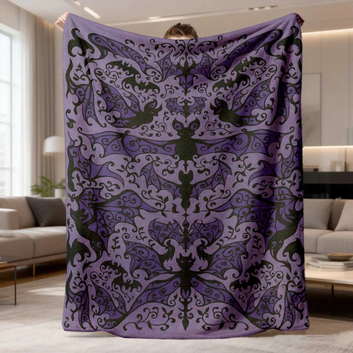 Queen Blanket Crown Golden Letter Luxury Pink Lips Melt Dripping Ruby Pattern Throw Blanket Bed Bedspread Couch Sofa Home Decor
