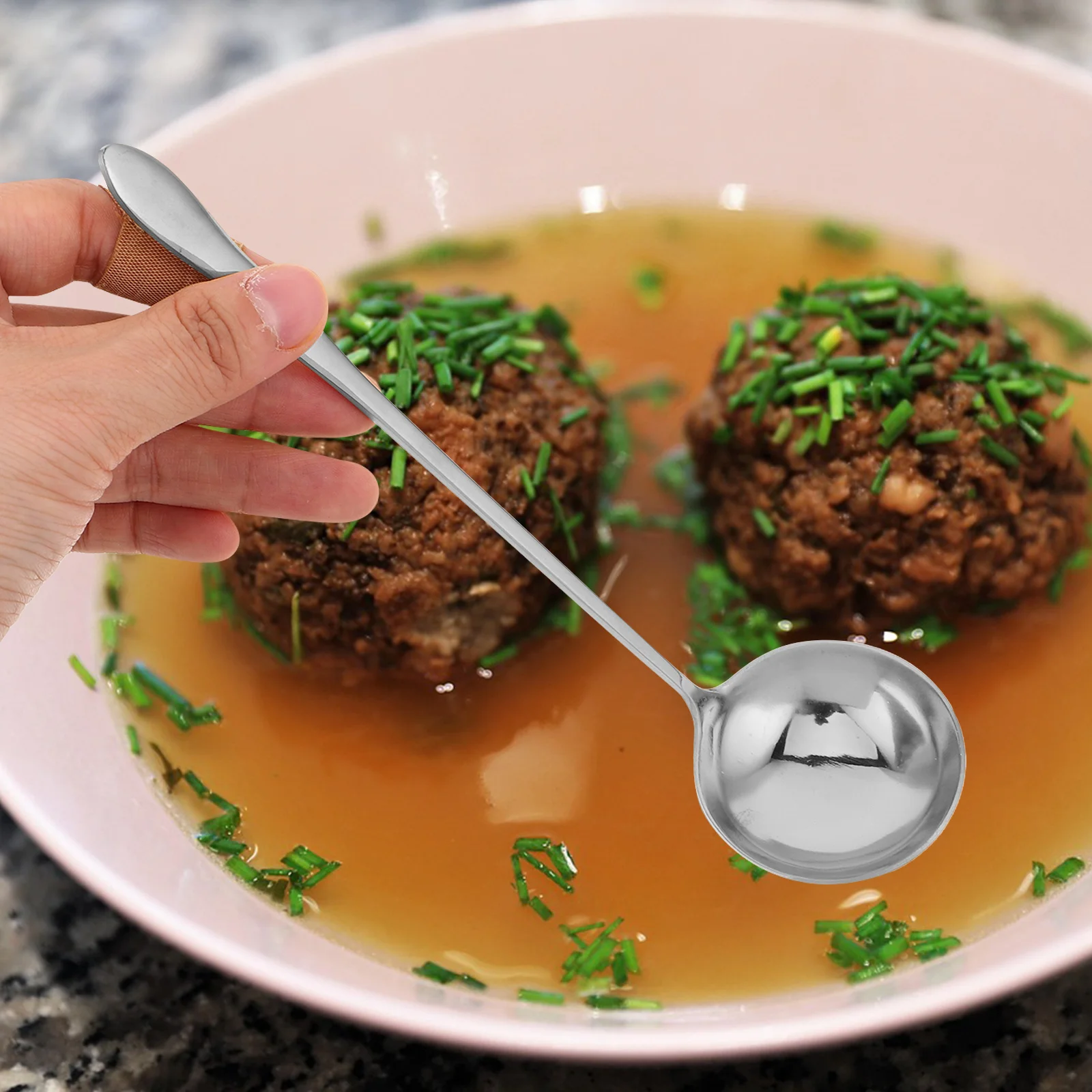 

2pcs Long Handle Coffee Stirring Spoons 19Cm Stainless Steel Gold Silver Mixing Spoon For Kitchen Bar Desserts Beverages Soup