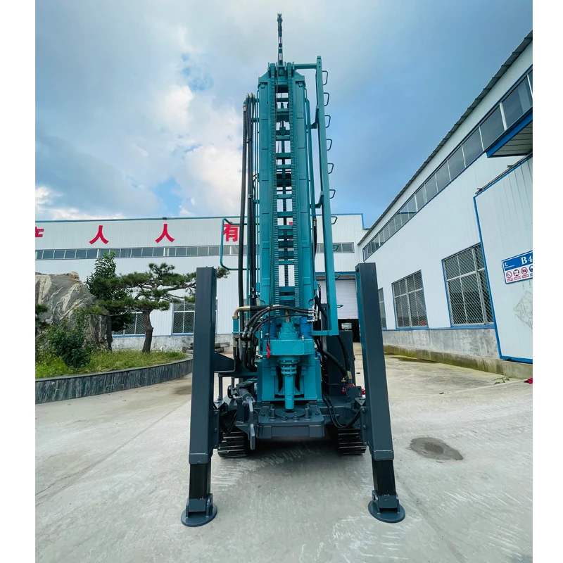 Impianto di perforazione idraulico del pozzo d'acqua montato su pista profonda del cingolo di vendita della fabbrica per la roccia dura 260M