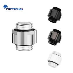 FREEZEMOD GDS-D14 Dual External Thread Standard G1/4 Water Cooling Fitting New Glossy Design Connection External Connector