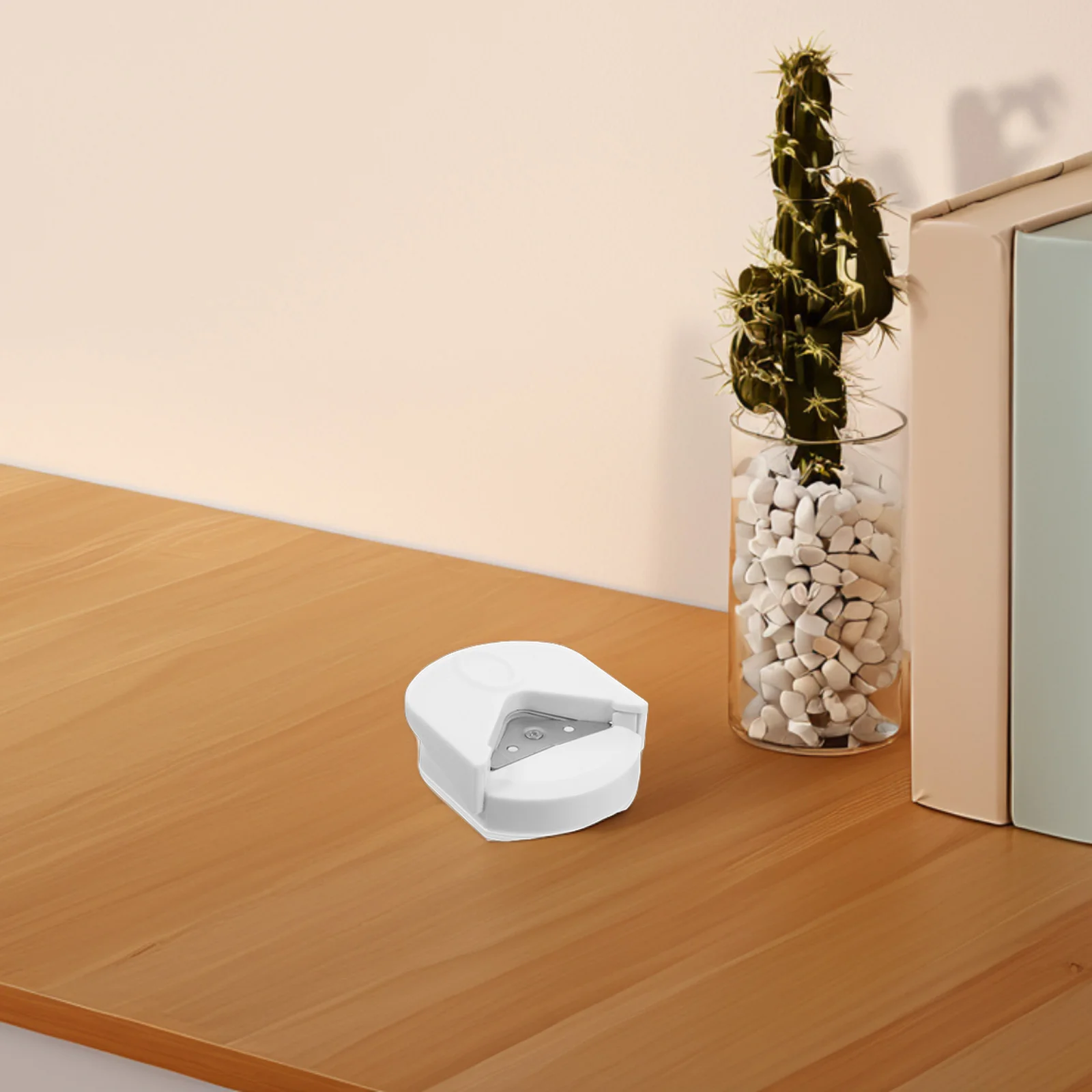 Cortador redondeador de esquina de fotos para hacer tarjetas, diseño compacto de plástico duradero, fácil de usar con fotos de álbum de recortes de papel laminado