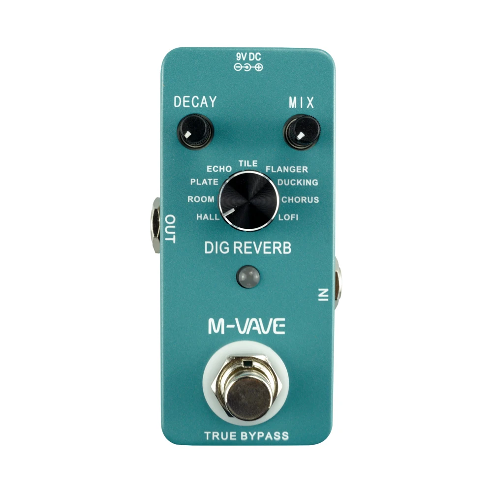 

2025 Hot SellGuitar Pedal Digital Pitch Digital Delay Digital Reverb Effect Pedals Signal To Create Pitch MOD CHORUS