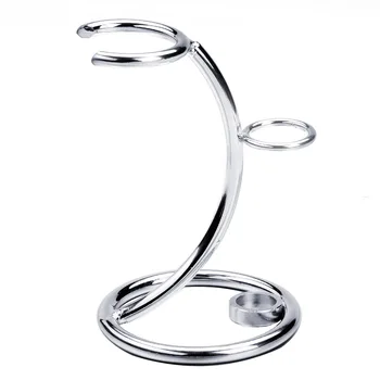 高品質メンズ安全かみそり収納ブラケットシェービングブラシマニュアル昔ながらの亜鉛合金ナイフシェーバーホルダー